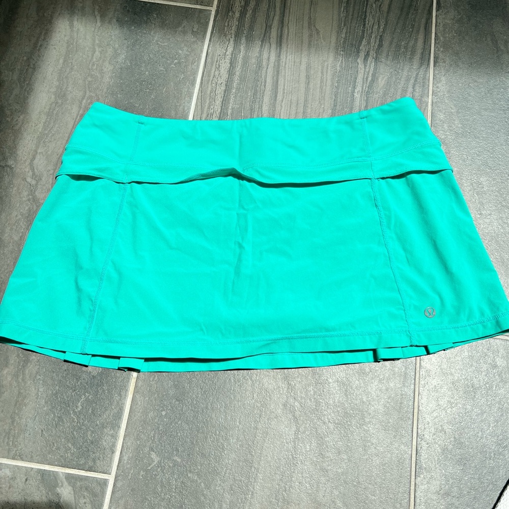 Lululemon Wet Dry Warm Tennis Skirt 🎾